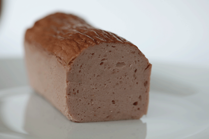 Leberkäse vom Bio-Schaf pikant